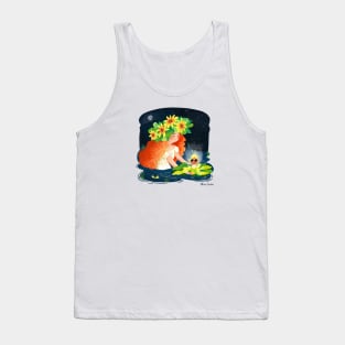 fire flower Tank Top